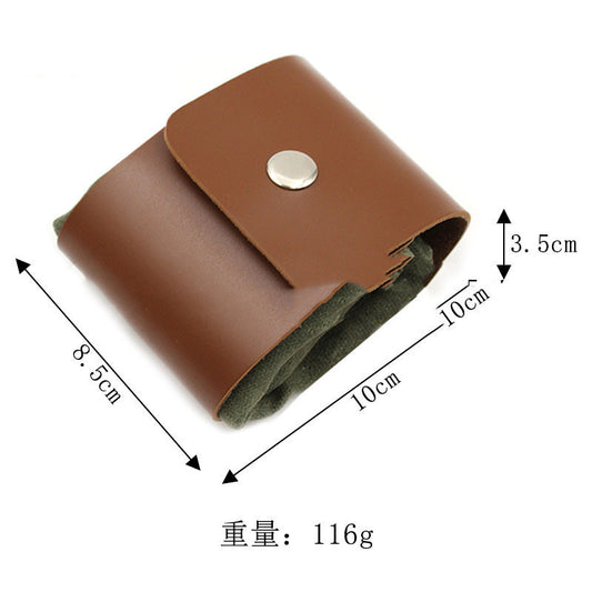 ワックスキャンバス製ガーデンウエストバッグ|アウトドア収穫・園芸用ウエストハング果物バッグ