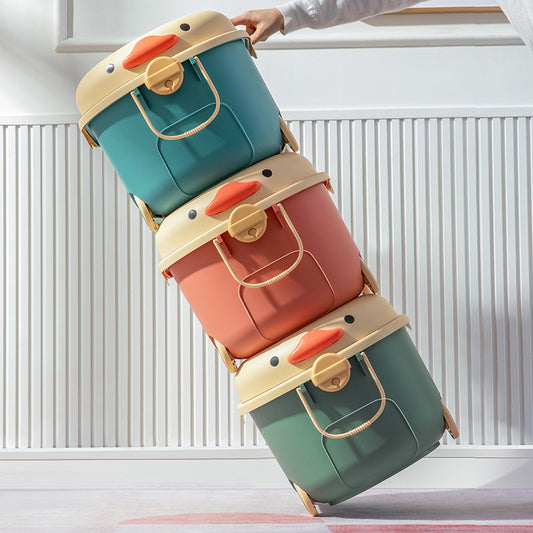 子供用おもちゃ収納ボックス 家庭用 大型ベビーストレージボックス