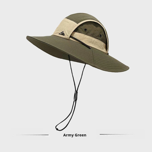 メンズ アウトドア アルパインキャップ|紫外線をブロック!山でも街でも映えるUVプロテクション帽子