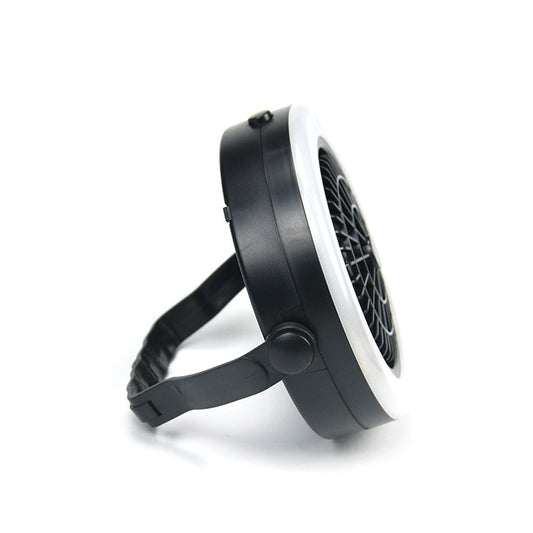 多機能ファンライト|充電式・防水・アウトドア用ポータブルLEDランプ&扇風機