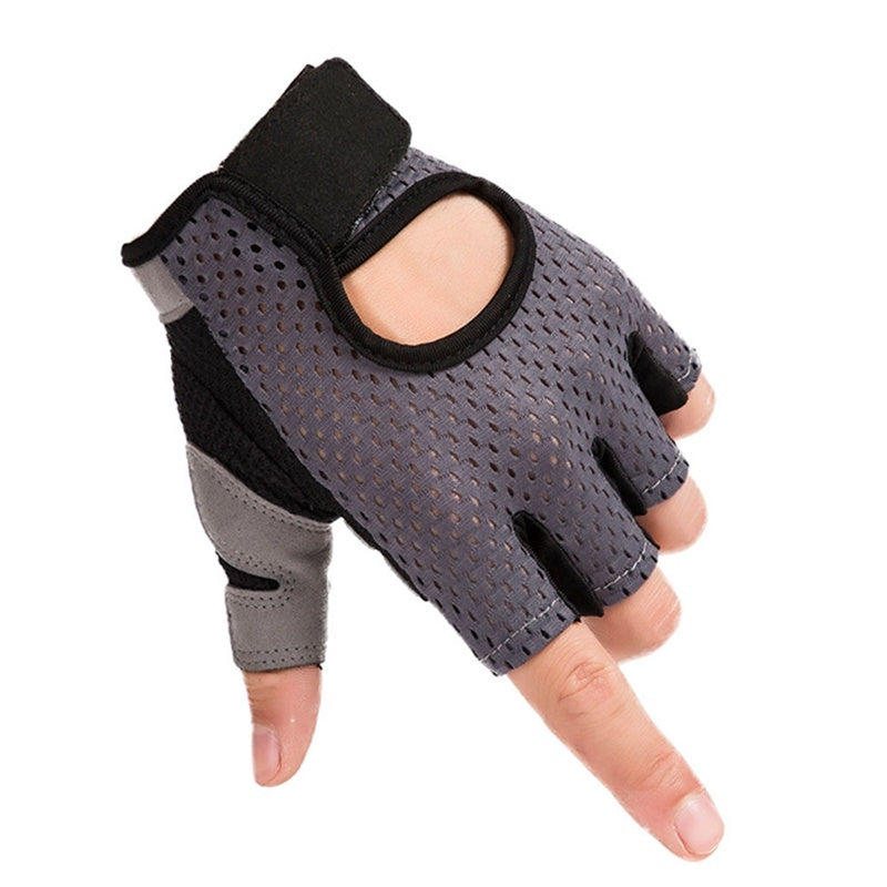 Half Finger Gloves Sports Fitness Gloves Outdoor Riding Anti-Slip Wearing Gloves