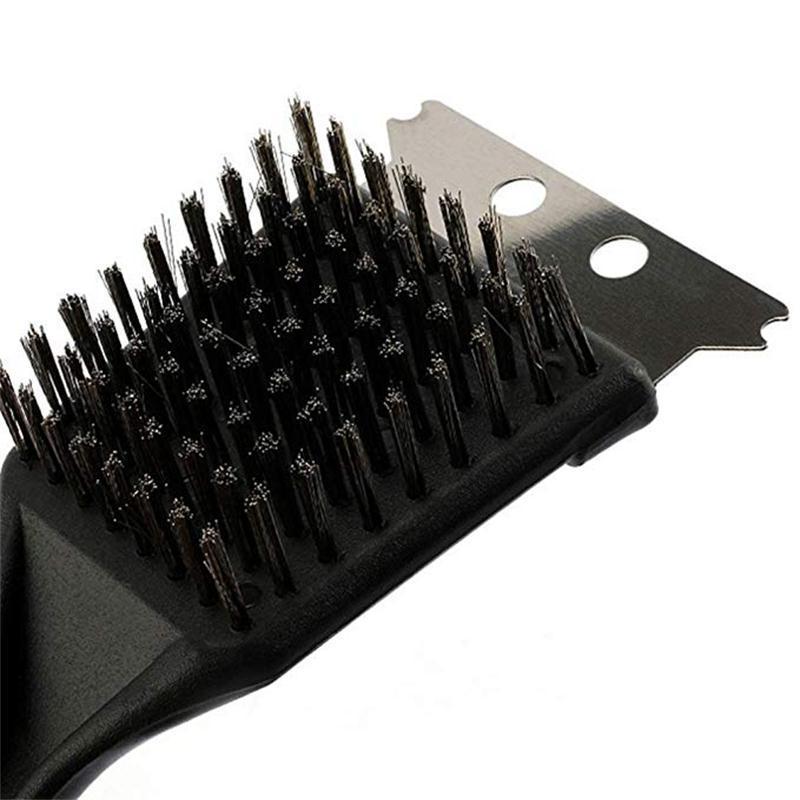 Wire Brush Cleaning Brush Barbecue Cleaning Brush BBQ Grill Home Outdoor BBQ Cleaning Tools Cooking Accessories