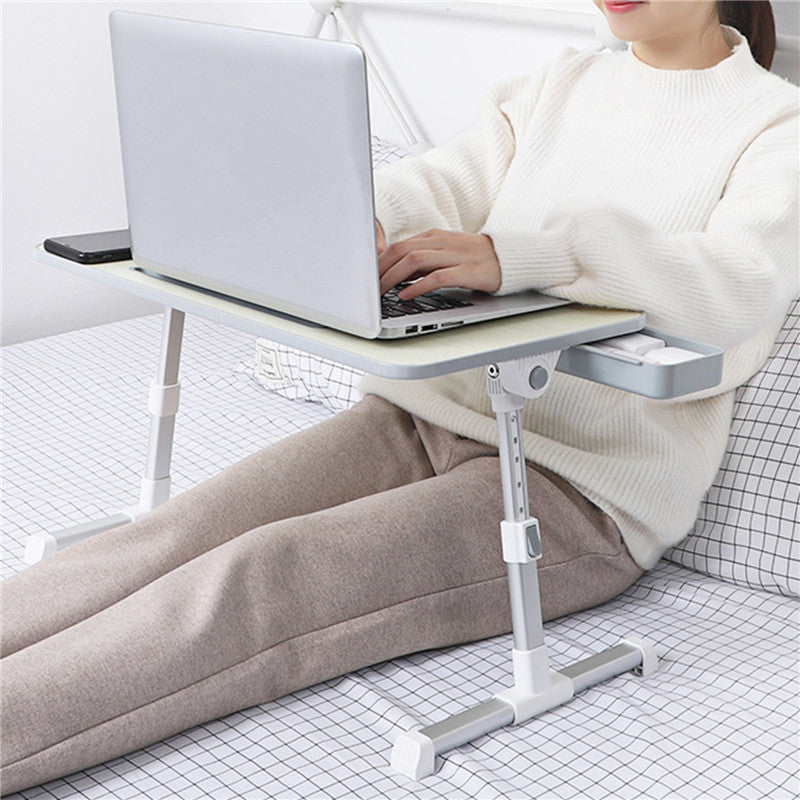 折りたたみ式ラップトップテーブル|ベッドやソファで快適に使える多用途デスク