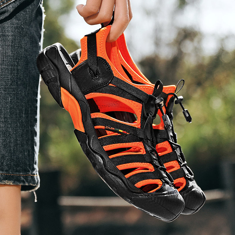 Men's Hardwearing Hiking Toe Cap Sandals