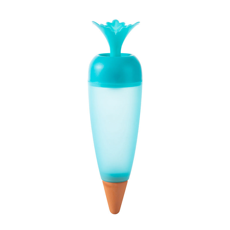 Plant Watering Ball Plastic Automatic Watering Spike Valve Automatic Watering Dripper Irrigation Device for Indoor and Outdoor Use