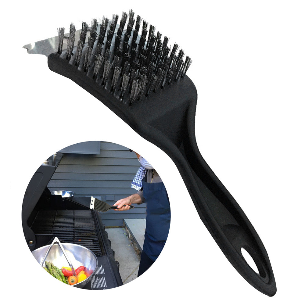 Wire Brush Cleaning Brush Barbecue Cleaning Brush BBQ Grill Home Outdoor BBQ Cleaning Tools Cooking Accessories