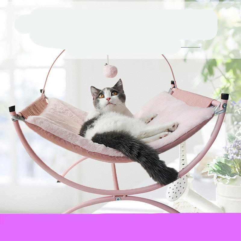 四季対応キャットリクライナーベッド|通年快適・ふんわりくつろげる猫用ラウンジ