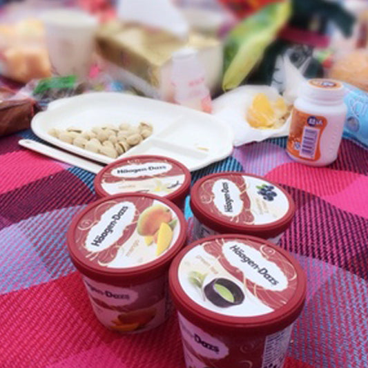 厚手のビーチマット ピクニックマットの拡大