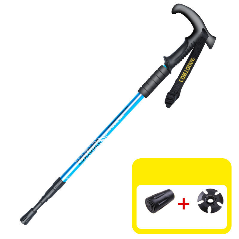 Ultra-lightweight telescopic trekking pole
