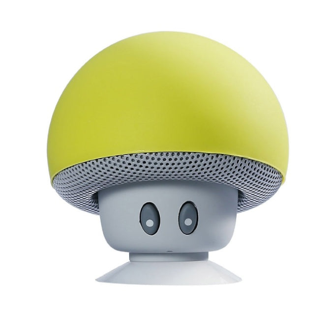 防水マッシュルームBluetoothスピーカー|コンパクト&かわいいワイヤレススピーカー/アウトドア対応
