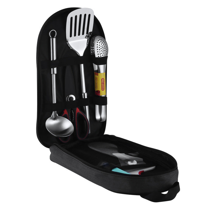 アウトドアピクニック収納バッグ(キャンプ用調理器具セット)