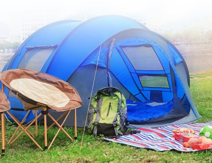 Outdoor Automatic Tent Quick Open and Throw Tent Camping Equipment for 3-4 People