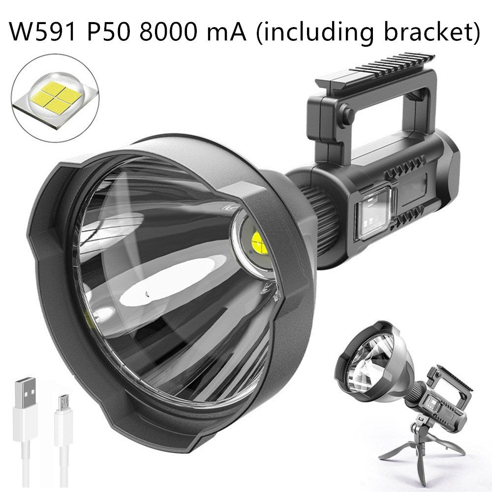 USB rechargeable multi-function portable lamp