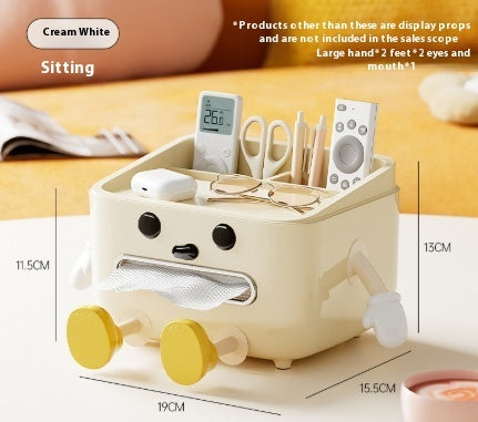 Multifunctional table storage and paper box decoration