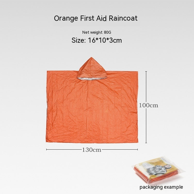 Portable Outdoor Disaster Relief Tent for Camping Temporary Simple Sleeping Bag Warm Emergency Blanket