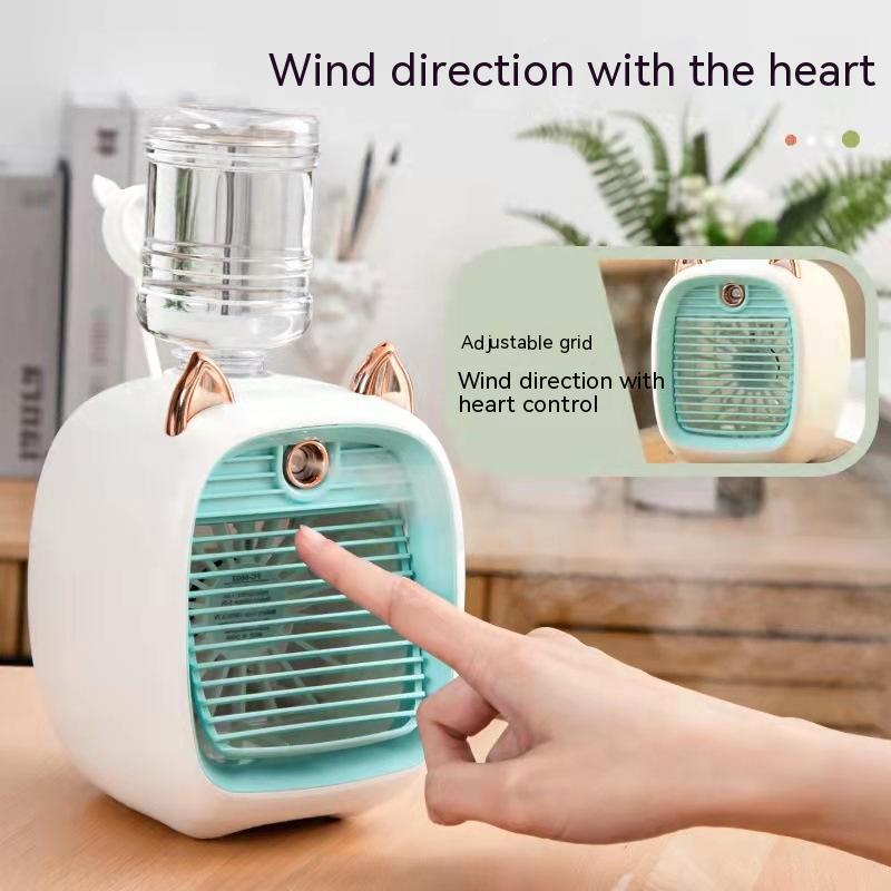 USB充電式ミニ加湿器|デスクに最適な静音・持ち運びOKのコンパクトタイプ