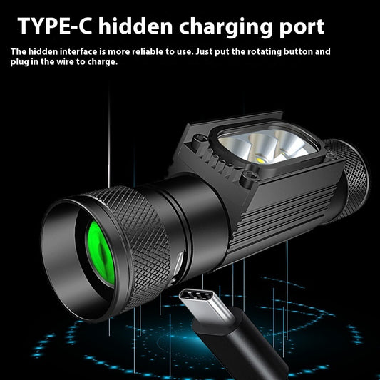 アルミ合金ボディLEDヘッドライト|登山・作業・防災に最適な高出力&軽量設計