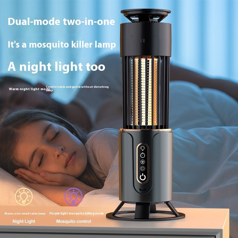 ポータブル電撃蚊取りランプ|虫を寄せつけず快適空間へ♪どこでも使える安心ライト