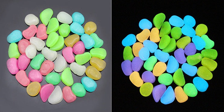Glow in the dark stone