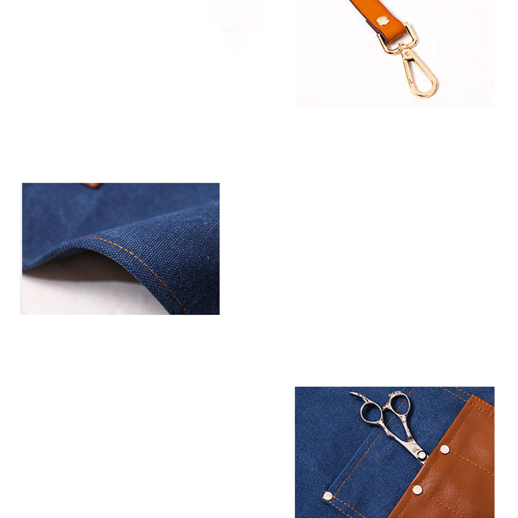 ガーデニングデニムエプロン|おしゃれに作業できる丈夫な作業用エプロン