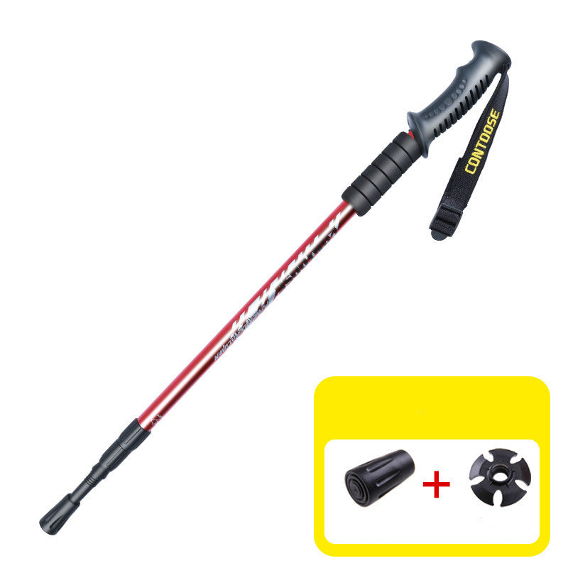 Ultra-lightweight telescopic trekking pole