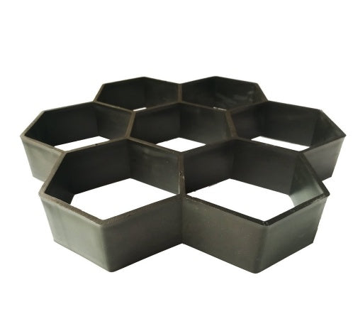 Ultra Light DIY Garden Paving Mold Hexagonal Fancy Mold