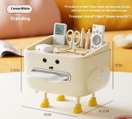 Multifunctional table storage and paper box decoration