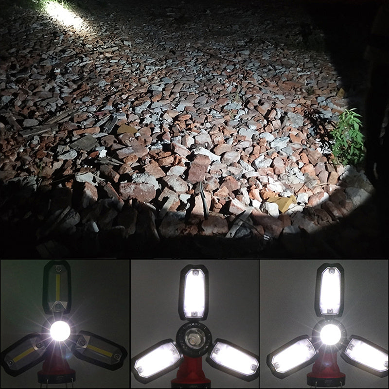 ポータブルLEDランタン|キャンプ・停電・防災に使える充電式ライト