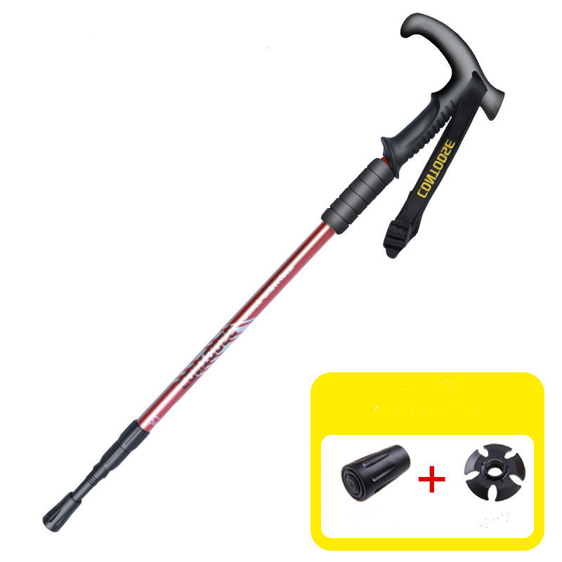 Ultra-lightweight telescopic trekking pole