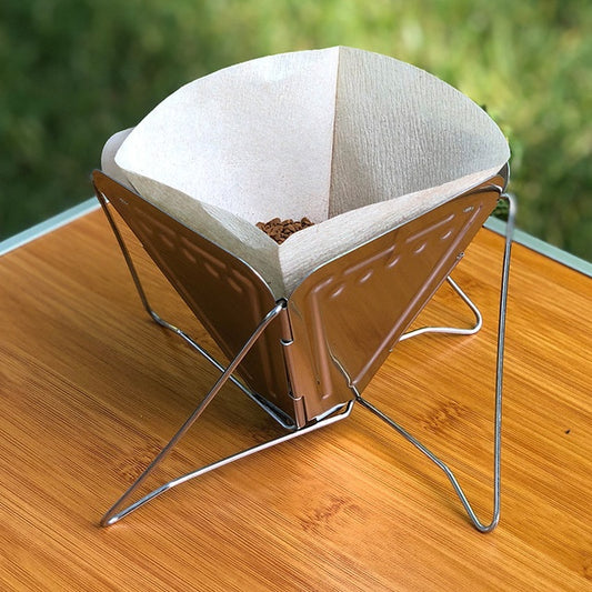 折りたたみ式コーヒードリップ|アウトドアにも最適な携帯型ドリッパー