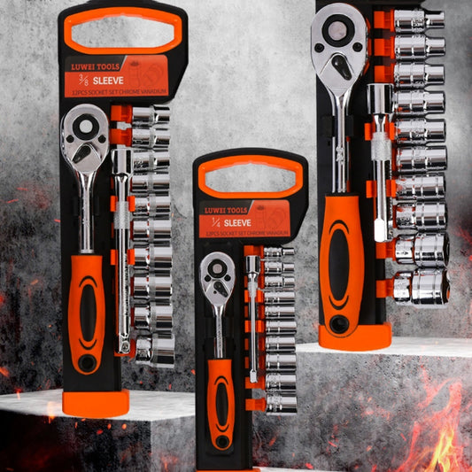 車用ラチェットレンチ工具セット|メンテナンスをもっとスムーズに!頼れる基本工具一式