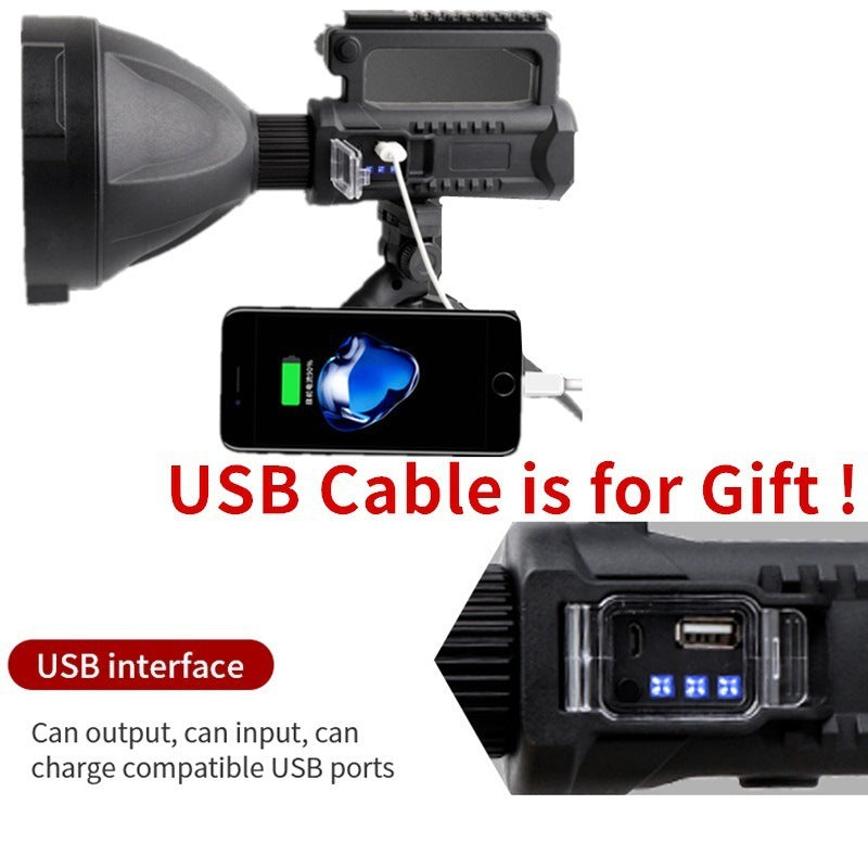 USB rechargeable multi-function portable lamp