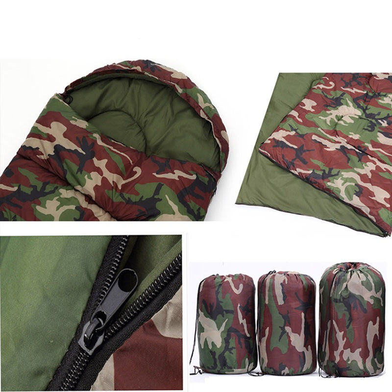 Emergency Camouflage Sleeping Bag for Camping