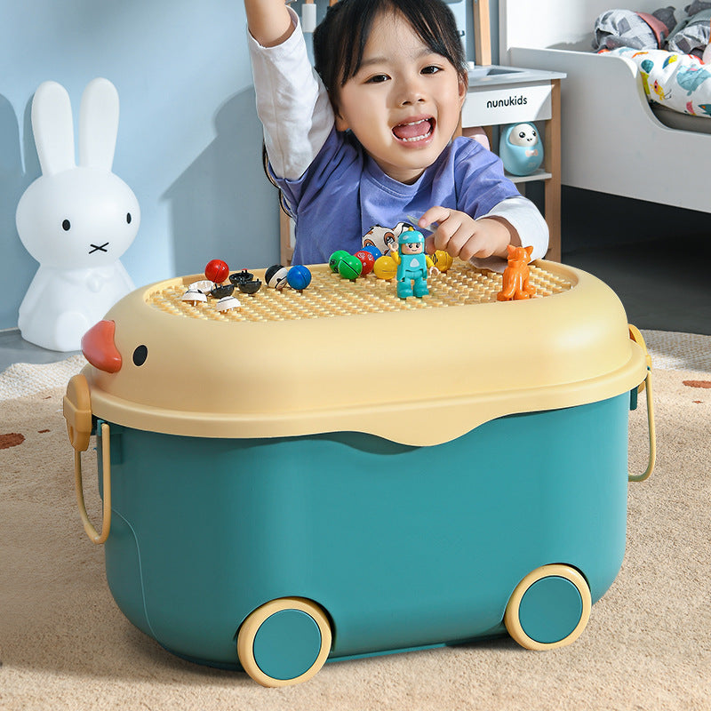 子供用おもちゃ収納ボックス 家庭用 大型ベビーストレージボックス