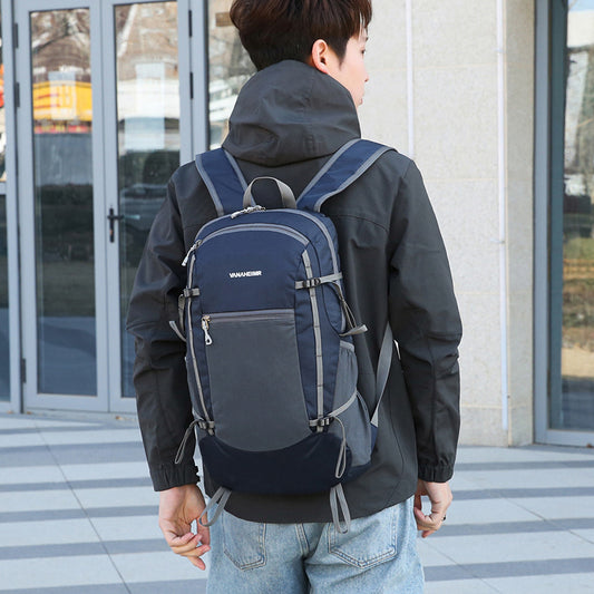 折りたたみ式  多機能ポータブル  アウトドア旅行用  防水バックパック