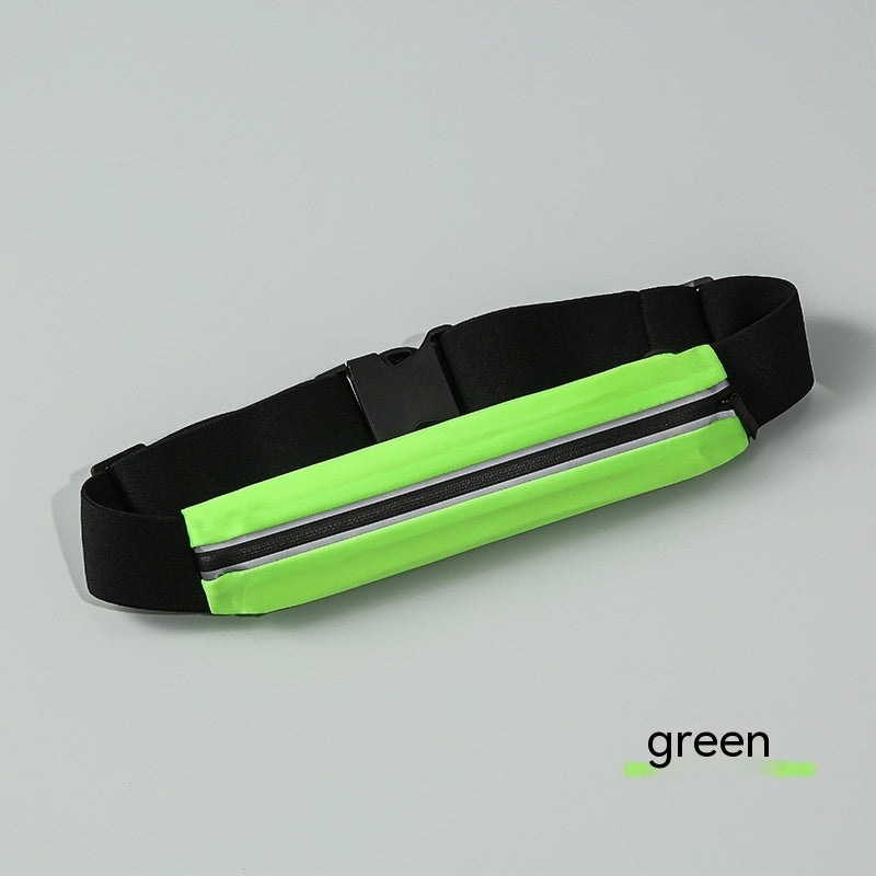 Unisex Outdoor Sports Waist Bag Gym Bag Waterproof Storage Bag Sports Bag Invisible Ultra-thin Mini Small Waist Bag
