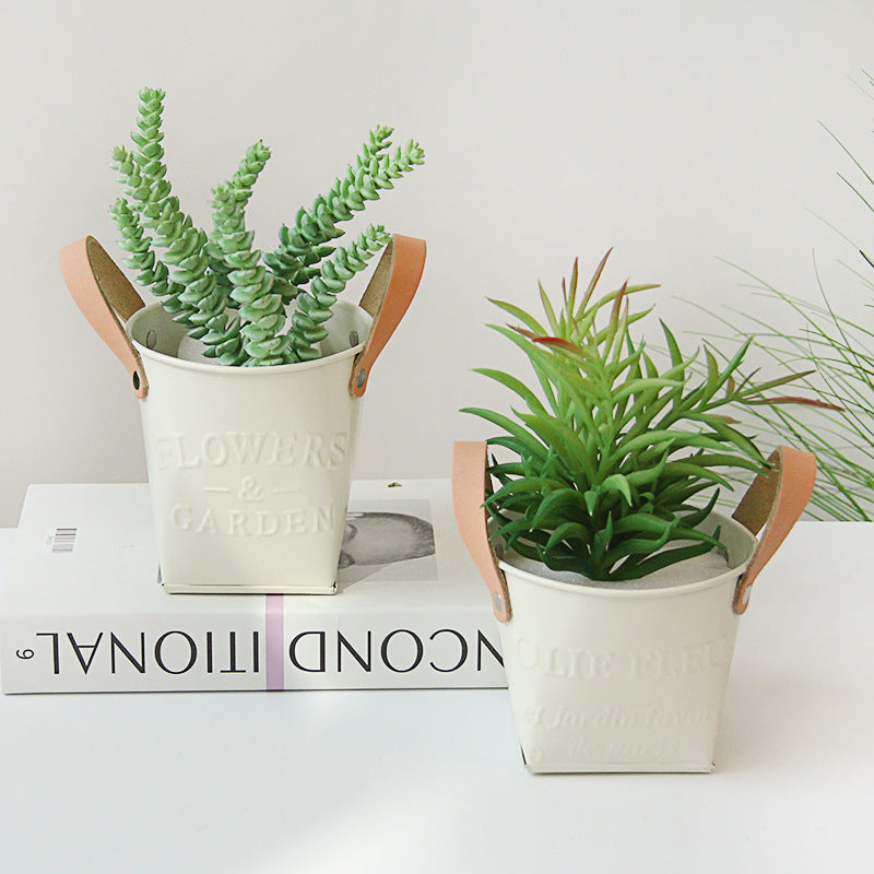 メタルガーデンポット|シンプルで丈夫!植物をスタイリッシュに飾る鉢