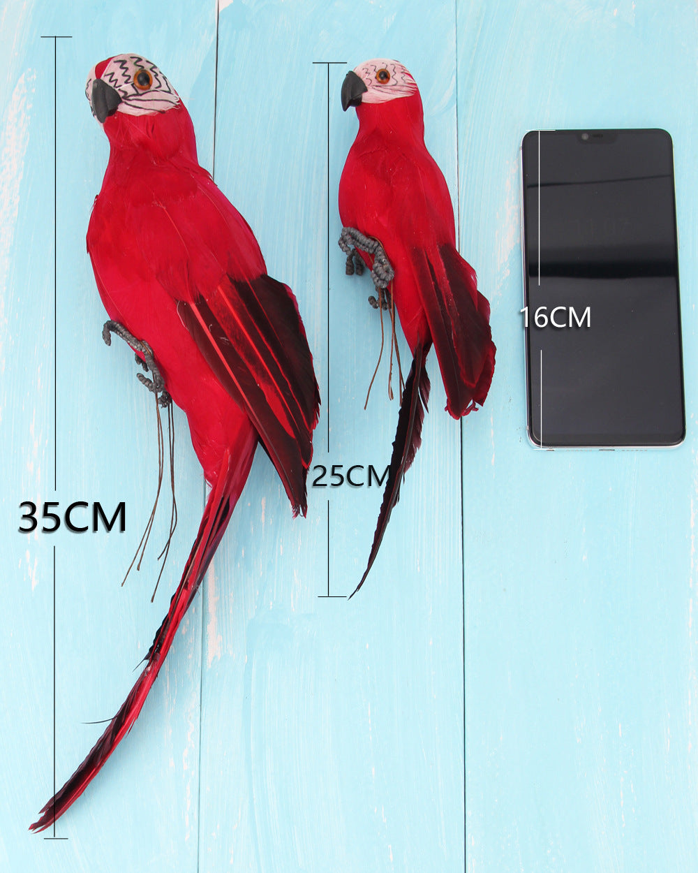 Artificial Parrot Window Gardening Decorative Bird Home Decoration