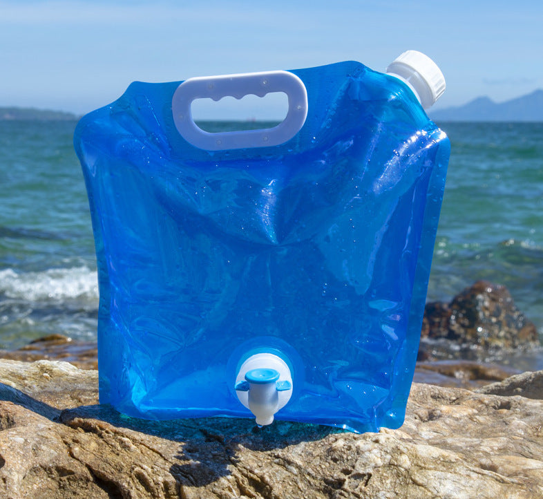 PVC Outdoor Camping Hiking Foldable Portable Water Bag Container