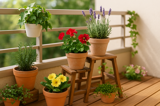 今日から始める！癒しのベランダガーデニング３ステップ