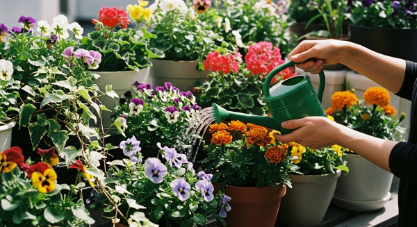 憧れの花のある暮らし♪手軽に始める鉢植えガーデニング