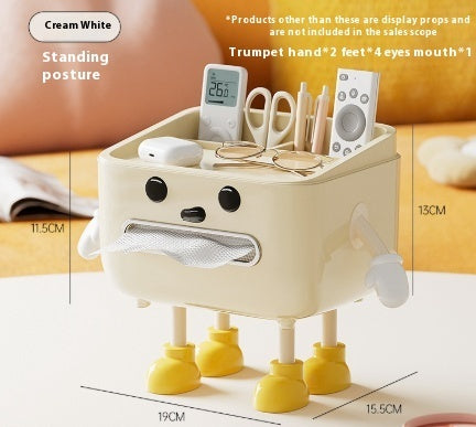 Multifunctional table storage and paper box decoration