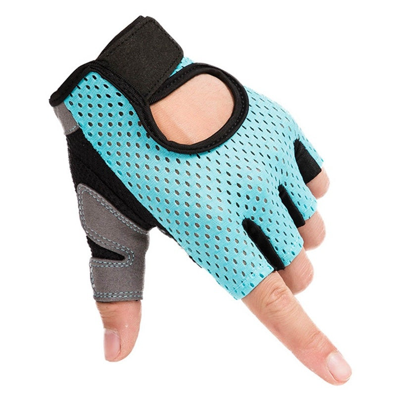 Half Finger Gloves Sports Fitness Gloves Outdoor Riding Anti-Slip Wearing Gloves