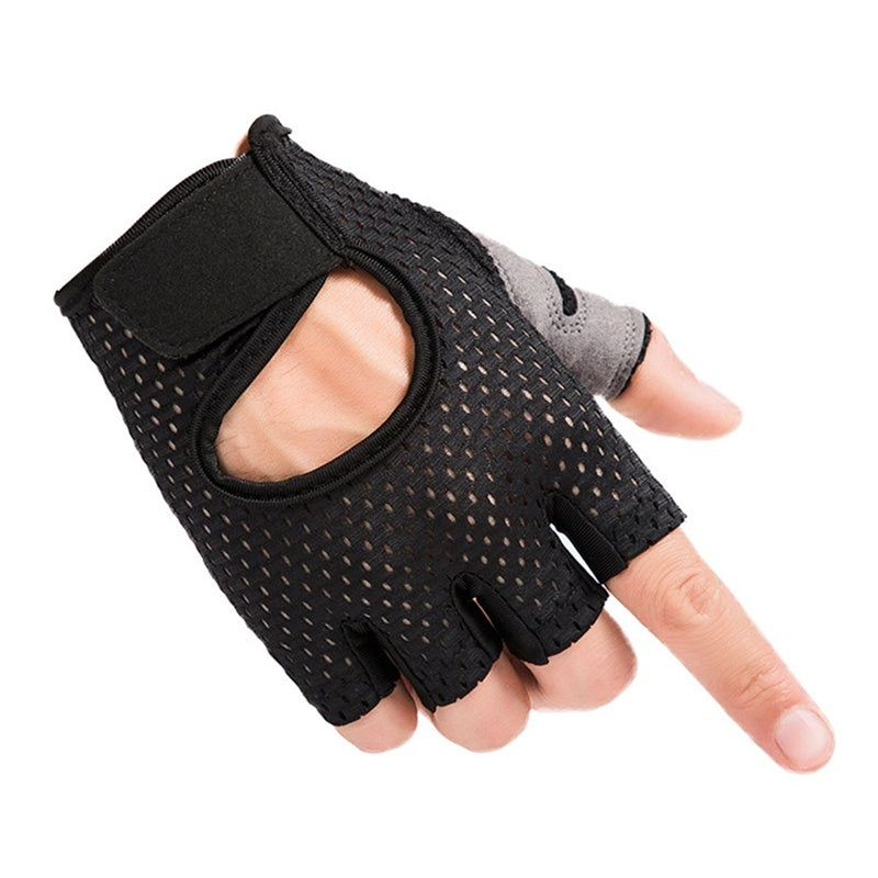 Half Finger Gloves Sports Fitness Gloves Outdoor Riding Anti-Slip Wearing Gloves