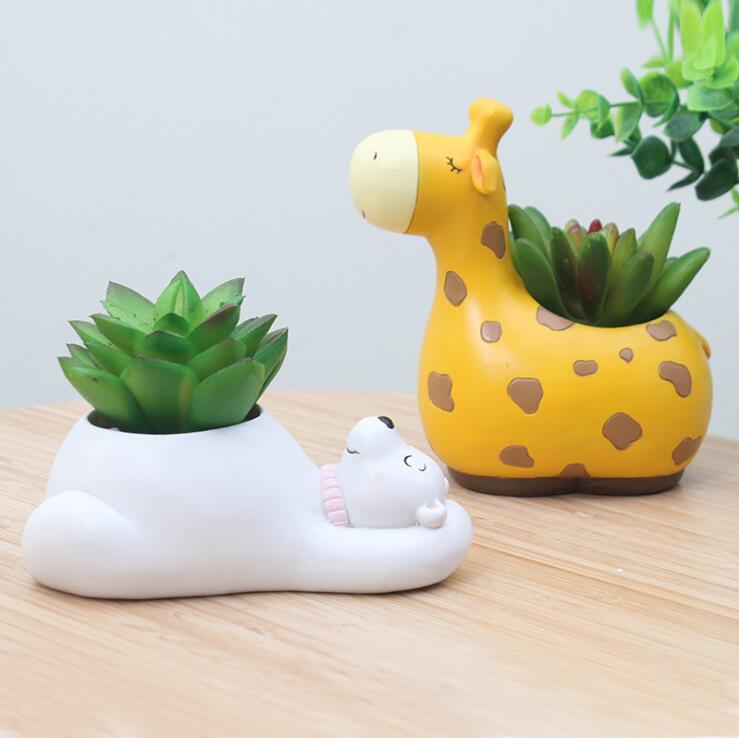 動物プランターポット｜インテリアに癒しを添える、かわいい鉢