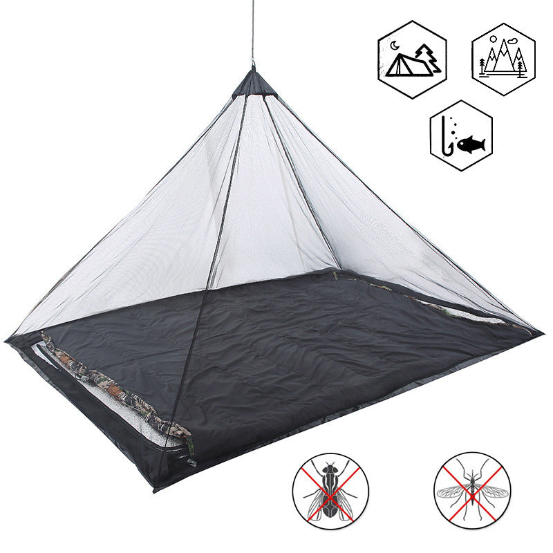 Outdoor Person Travel Camping Portable Folding Mesh Mosquito Net Tent Wilderness Camping