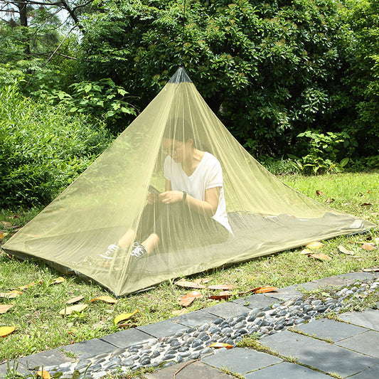 Outdoor Person Travel Camping Portable Folding Mesh Mosquito Net Tent Wilderness Camping