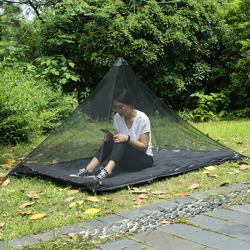 Outdoor Person Travel Camping Portable Folding Mesh Mosquito Net Tent Wilderness Camping