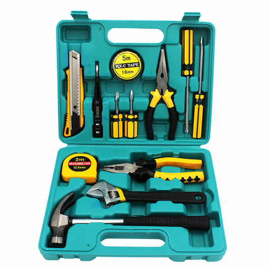 13-piece multifunctional hardware tool set, gift combination toolbox, dual-use pliers for car and home