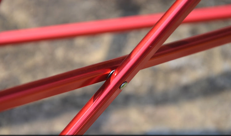 Ultra-lightweight aluminum portable folding table for outdoor use